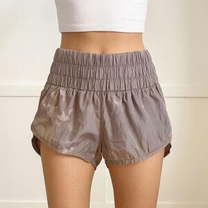 FP Movement Women's Purple and Grey Shorts